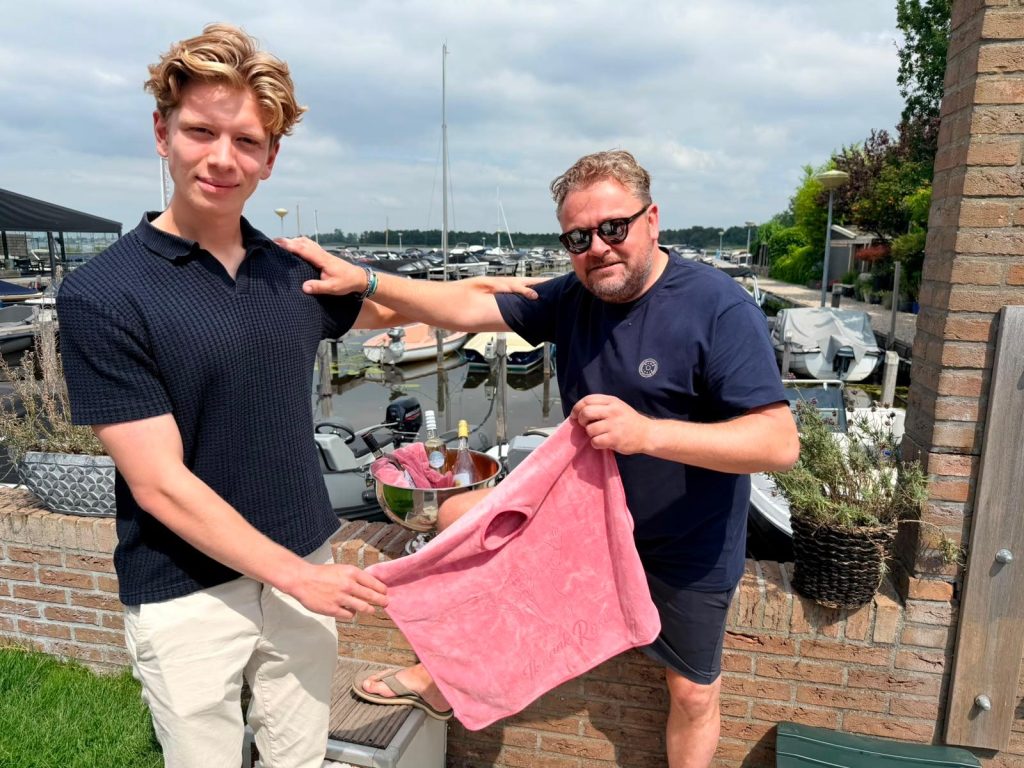 Hugo met Wesly Bronkhorst